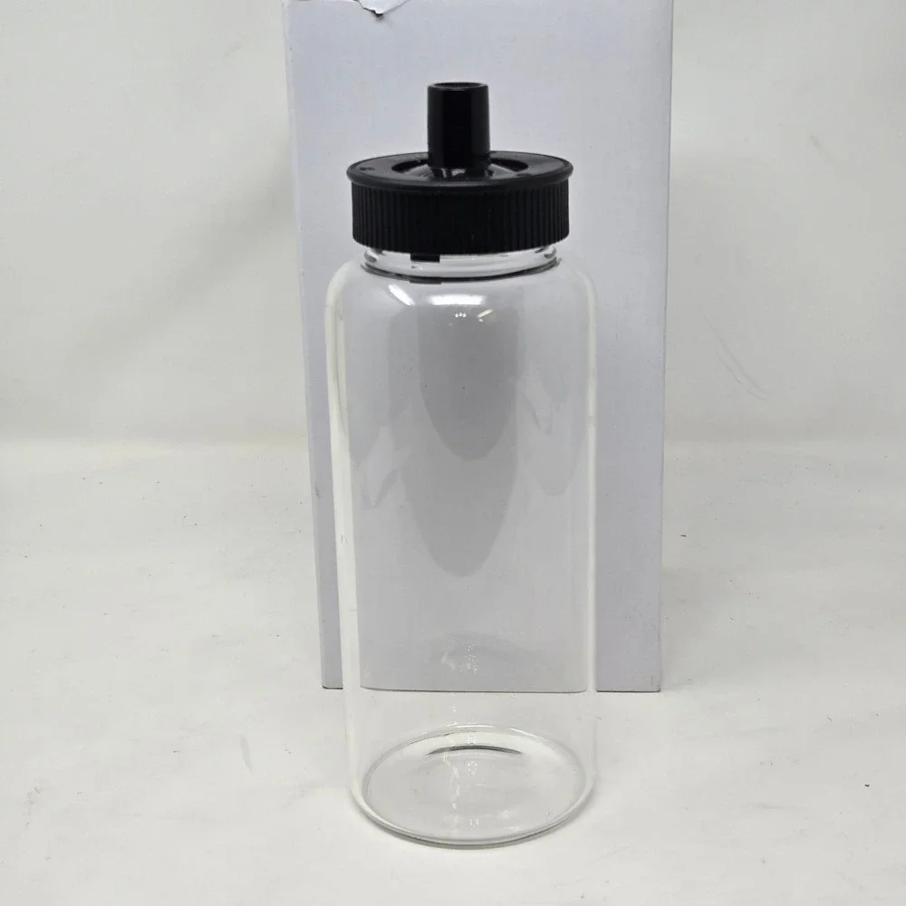 Bartesian Replacement Glass Spirit Bottle for Rum Cocktail Maker Machine Lid
